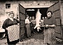 Rio di Ponte San Nicolò,1960.Momenti di festa per il rito di 'copare il porseo'.(by Andrea e Illario) (Adriano Danieli)